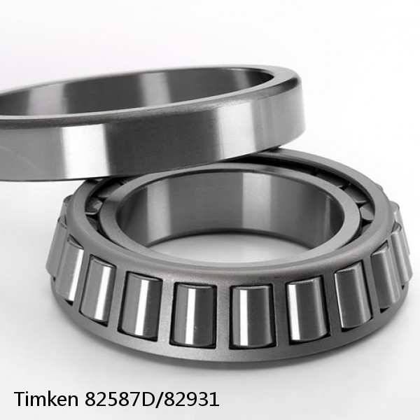 82587D/82931 Timken Tapered Roller Bearings #1 small image