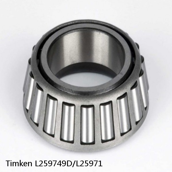 L259749D/L25971 Timken Tapered Roller Bearings