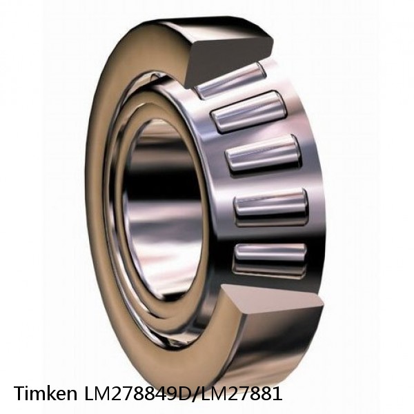 LM278849D/LM27881 Timken Tapered Roller Bearings #1 image